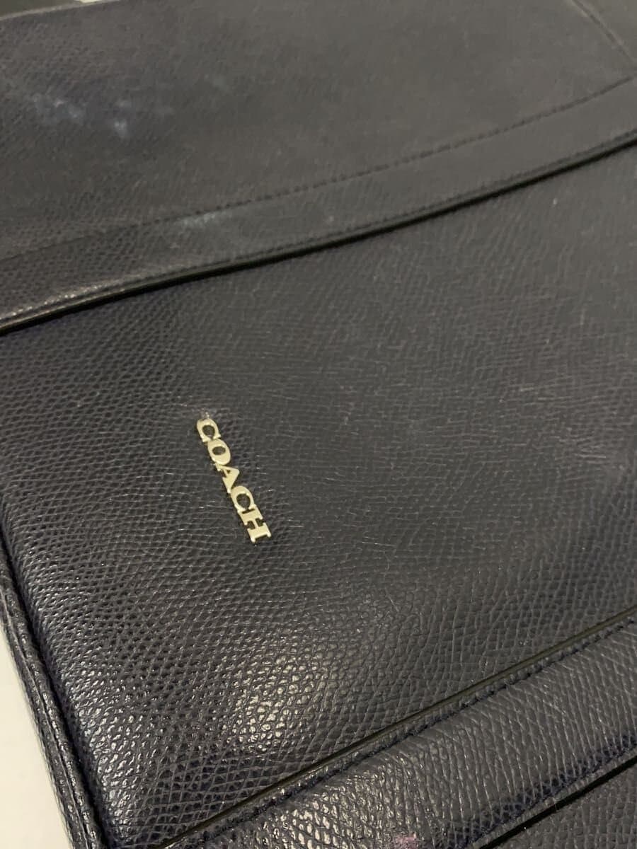 COACH Briefcase Leather NVY F71681 7