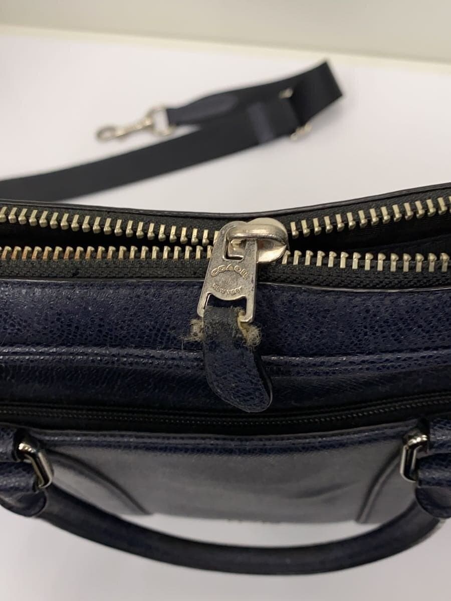 COACH Briefcase Leather NVY F71681 8