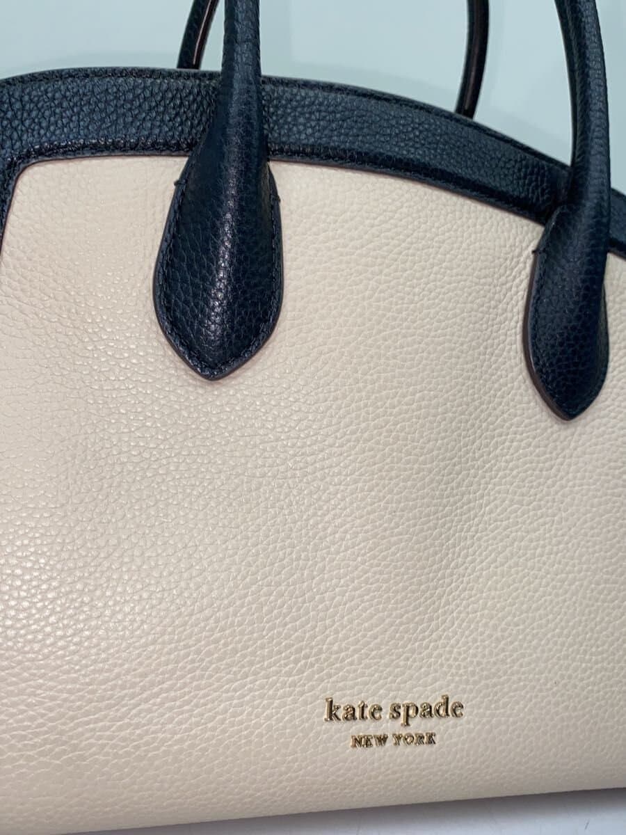Kate Spade New York shoulder bag leather beige V101 9