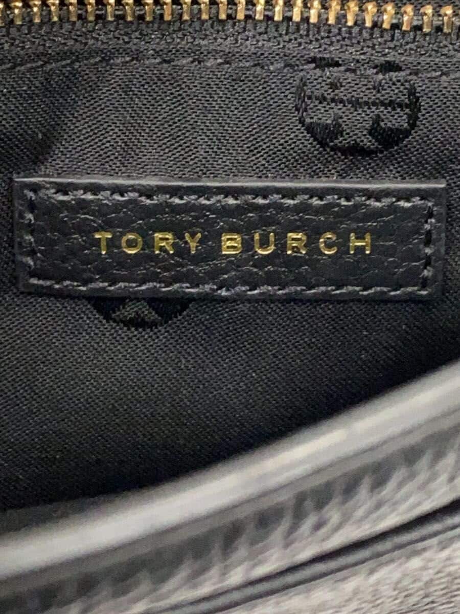 TORY BURCH Shoulder Bag Leather Black 5