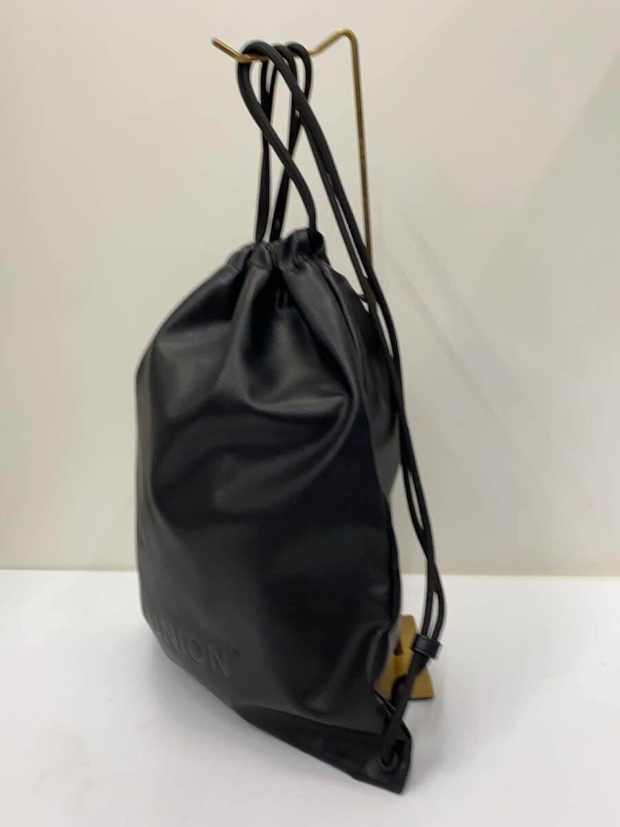 UNION backpack leather BLK 2