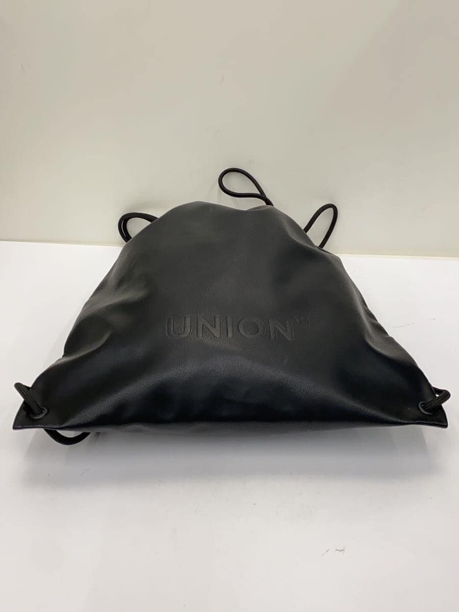 UNION backpack leather BLK 4