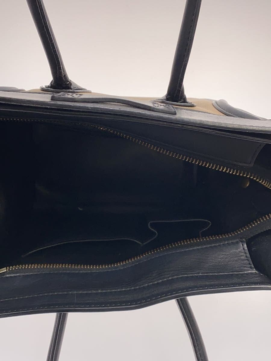 CELINE Luggage Tote Bag Leather BRW 6