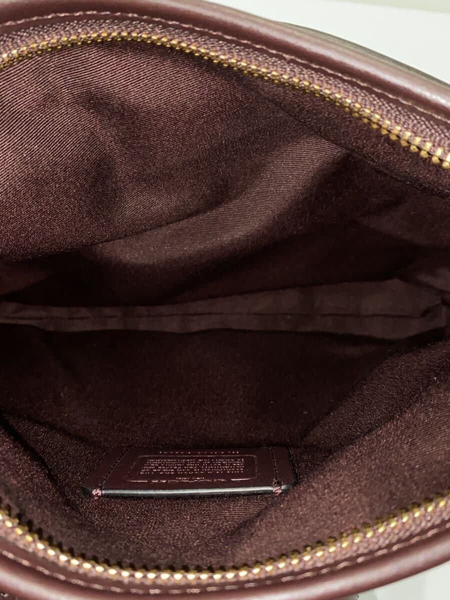 COACH Shoulder Bag Canvas BRW All Over Pattern F39041 6