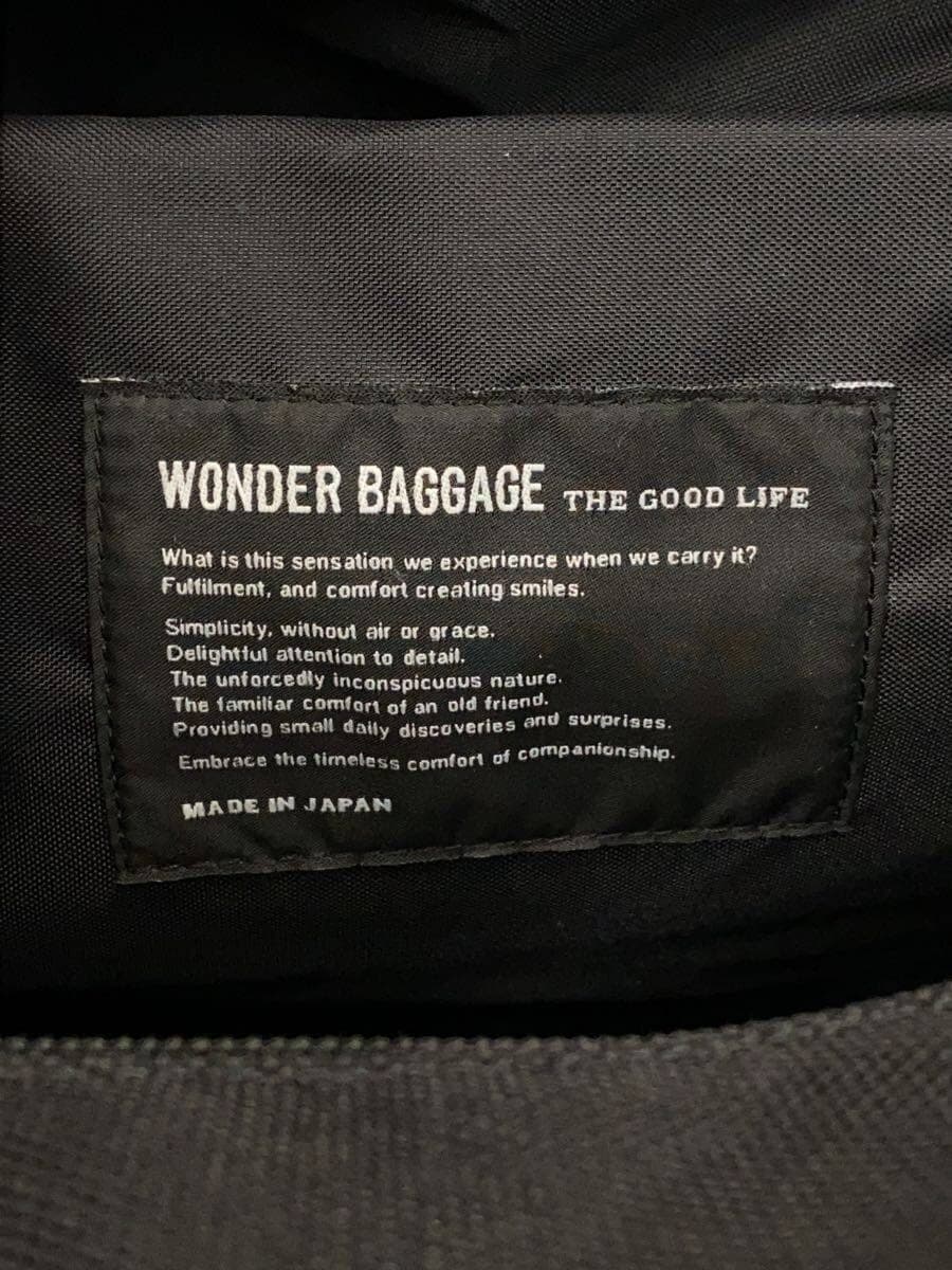 WONDER BAGGAGE Bag BLK Solid 5