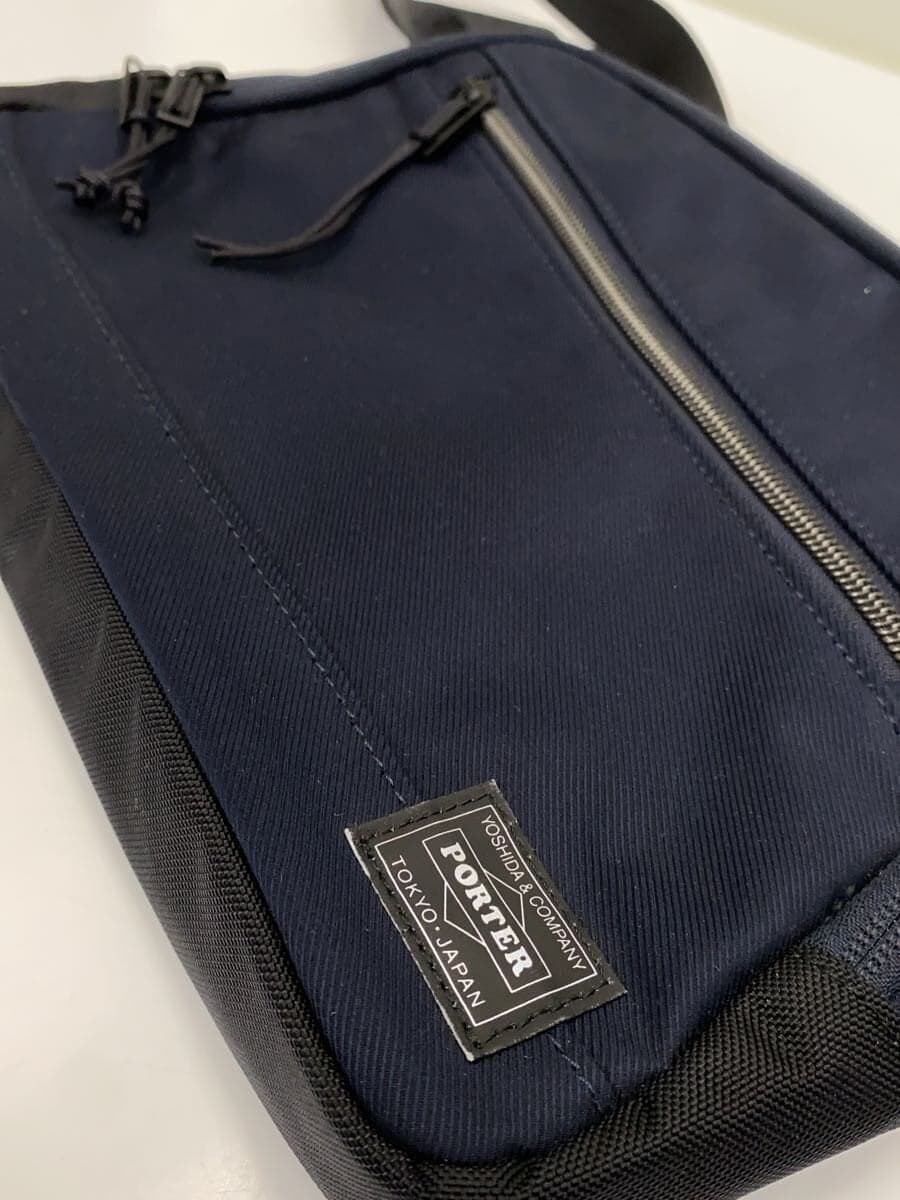 PORTER Shoulder Bag NVY Solid 7