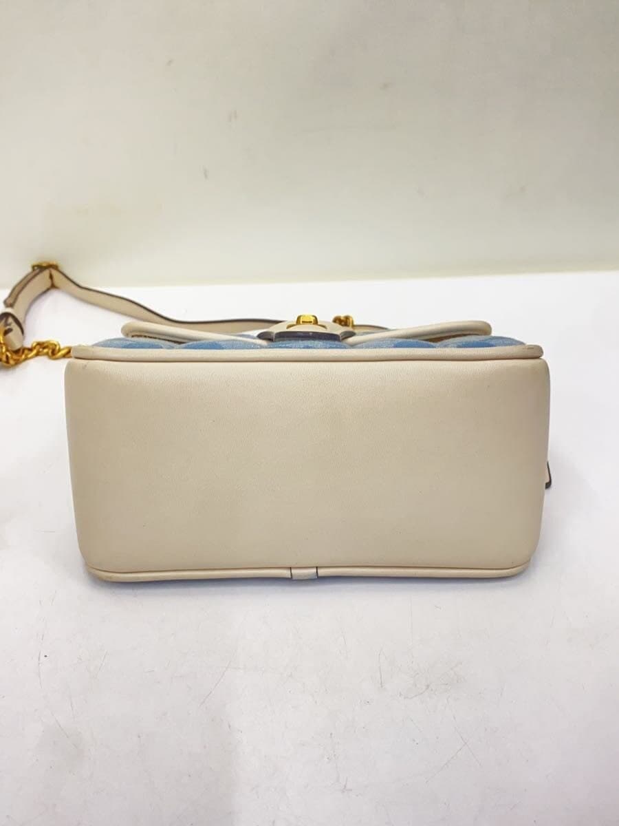 COACH Shoulder Bag BLU c4704 4