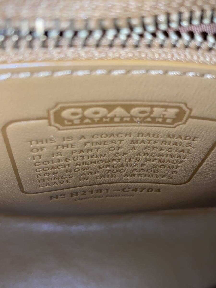 COACH Shoulder Bag BLU c4704 5