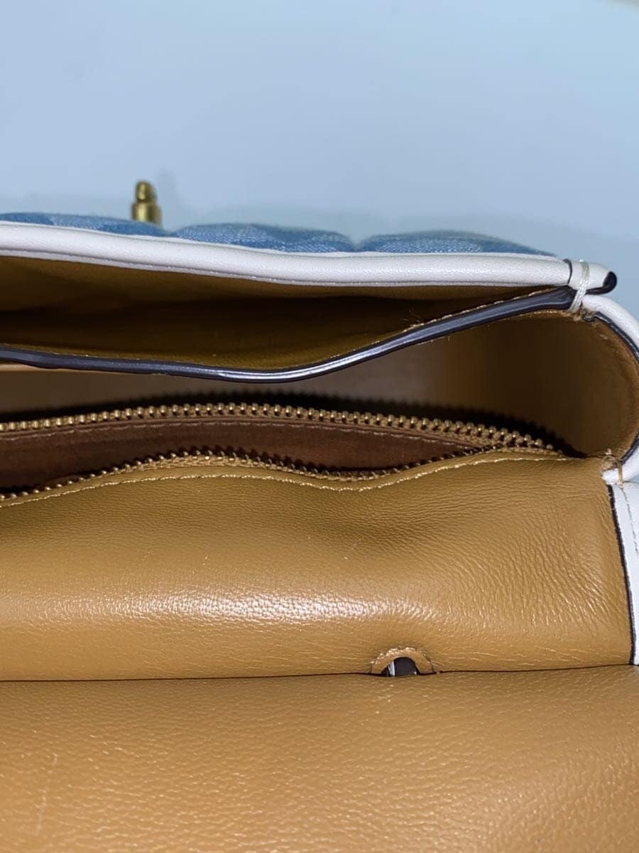 COACH Shoulder Bag BLU c4704 6