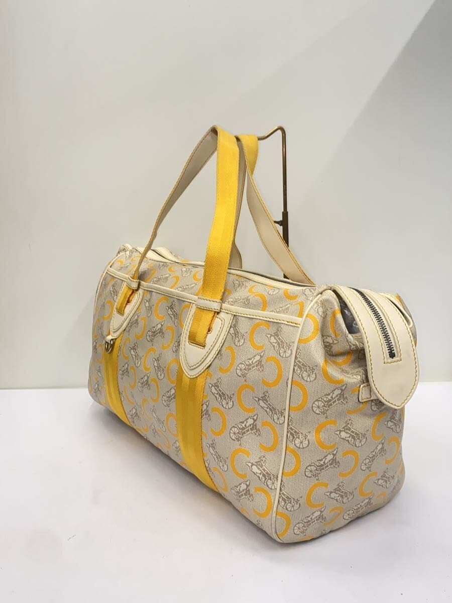 CELINE Boston Bag Canvas CRM All Over Pattern SIS0 46 2