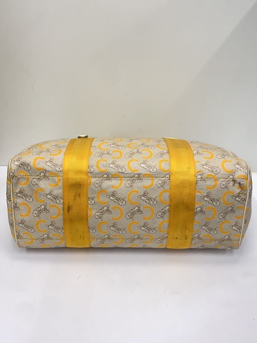 CELINE Boston Bag Canvas CRM All Over Pattern SIS0 46 4