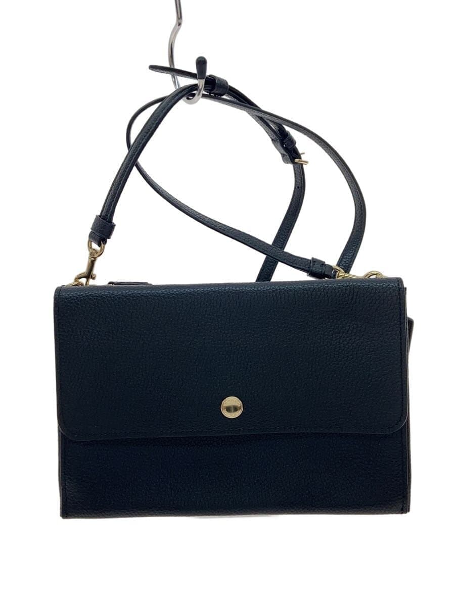 COACH Shoulder Bag_All Leather Cowhide BLK 38980