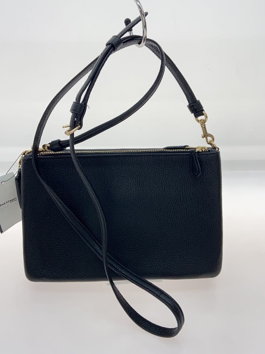 COACH Shoulder Bag_All Leather Cowhide BLK 38980 3