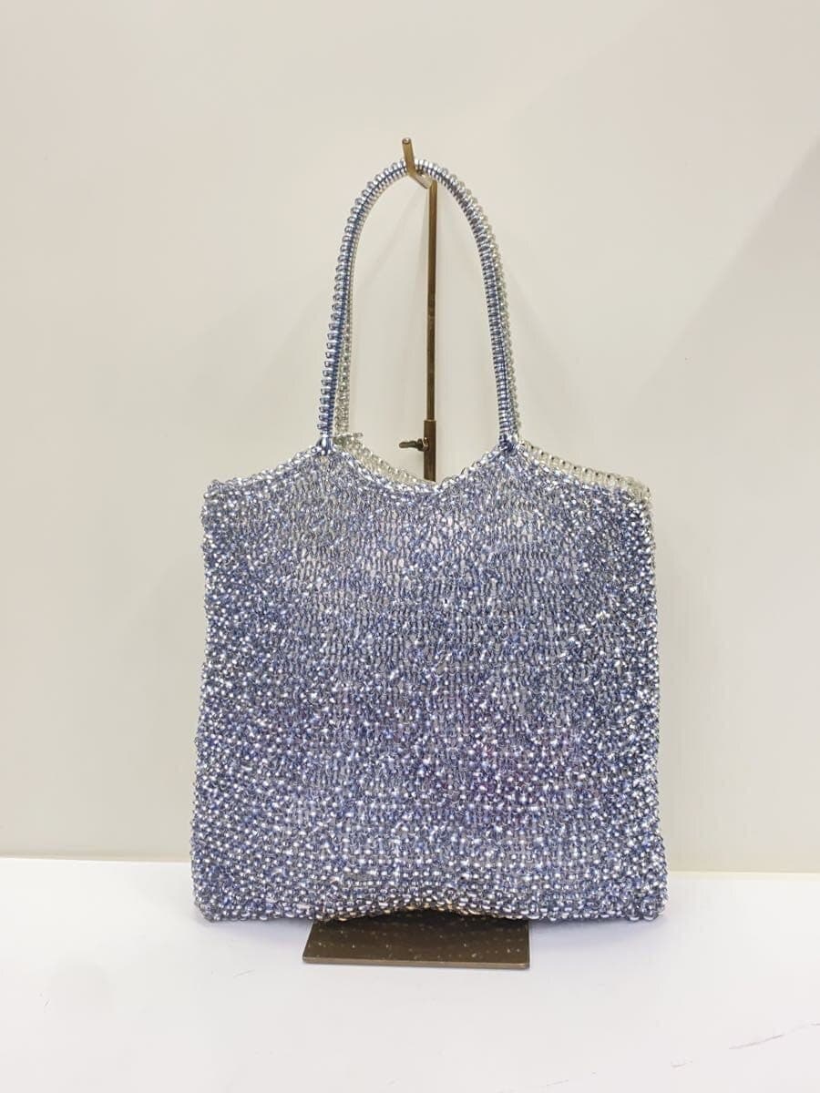 ANTEPRIMA Bicolor Handbag PVC BLUE 3