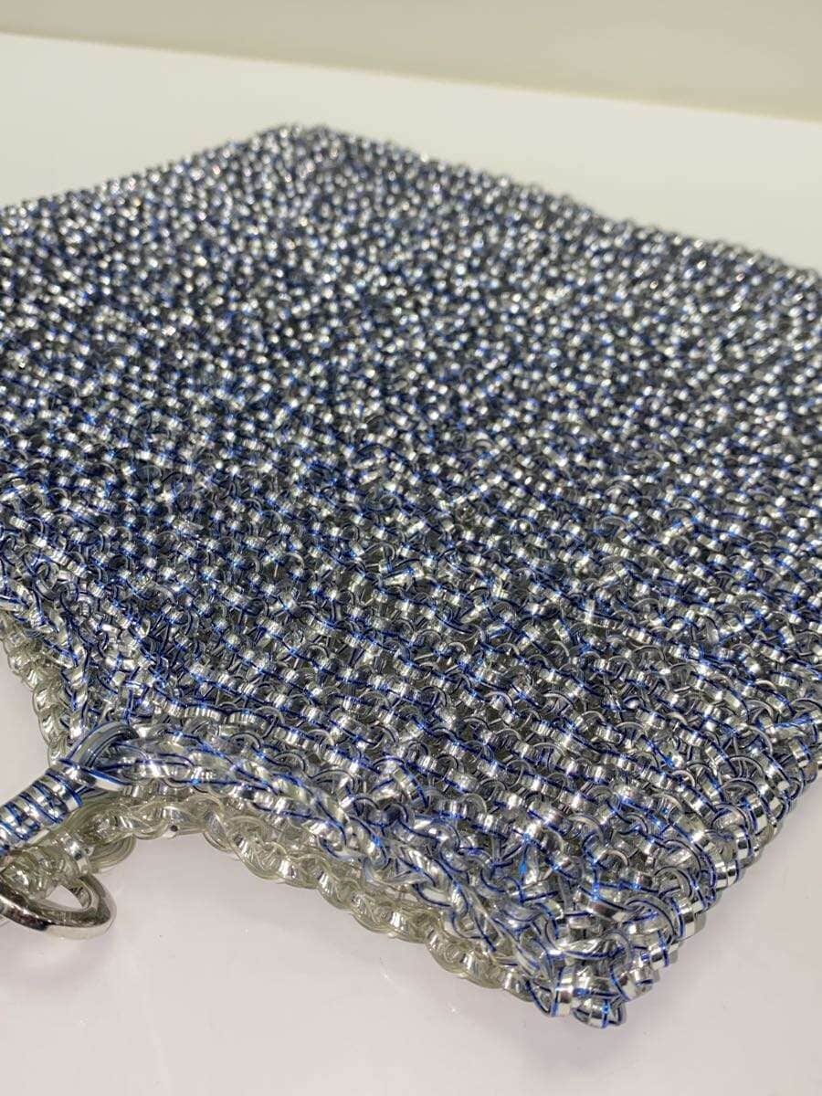 ANTEPRIMA Bicolor Handbag PVC BLUE 9