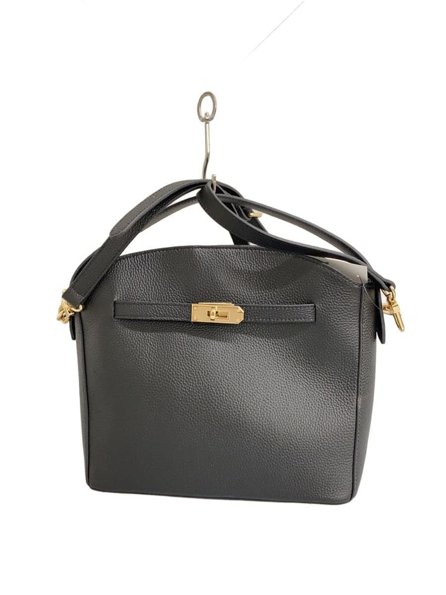 HAYNI Orphae 2-Way Shoulder Bag Leather BLK