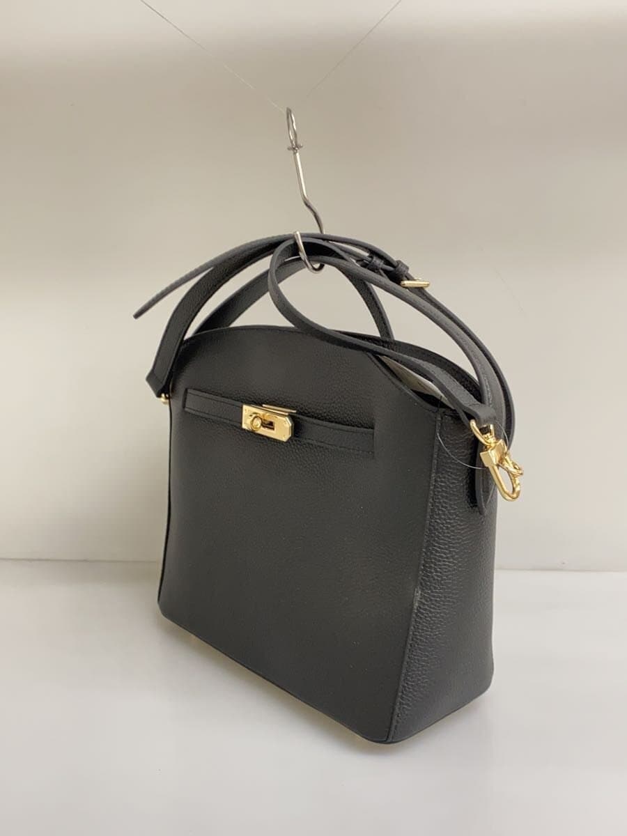 HAYNI Orphae 2-Way Shoulder Bag Leather BLK 2