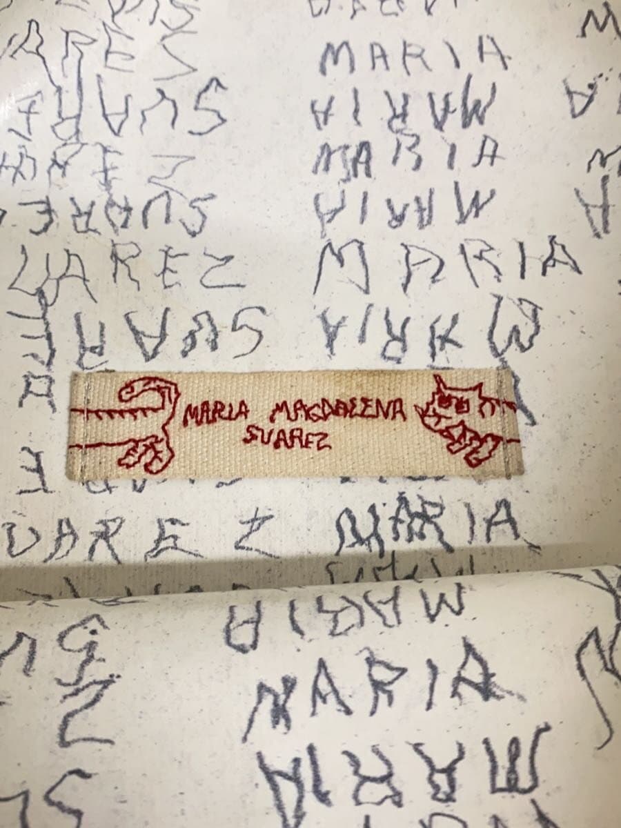 MARNI Pouch Metal Tote Bag PVC WHT All Over Pattern 5