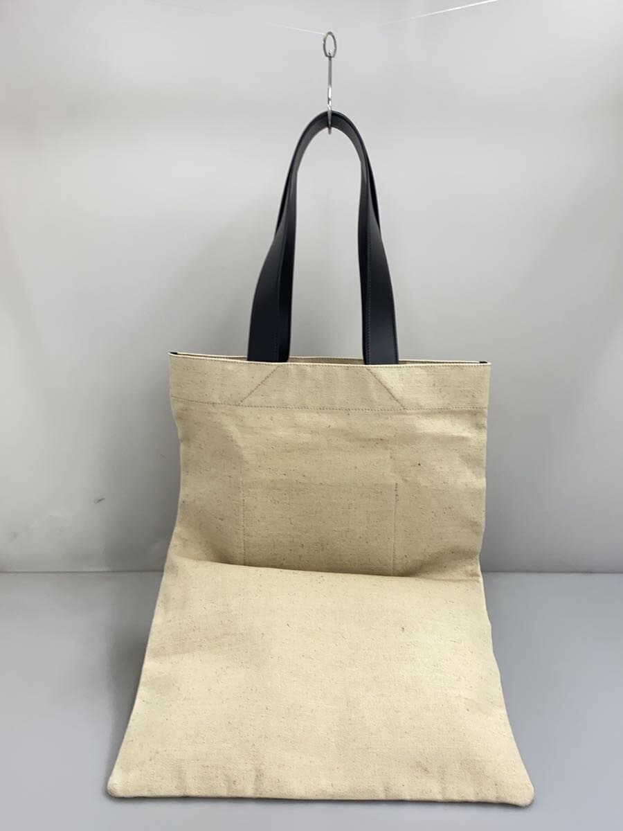 JIL SANDER FLAT SHOPPER Canvas IVO 3