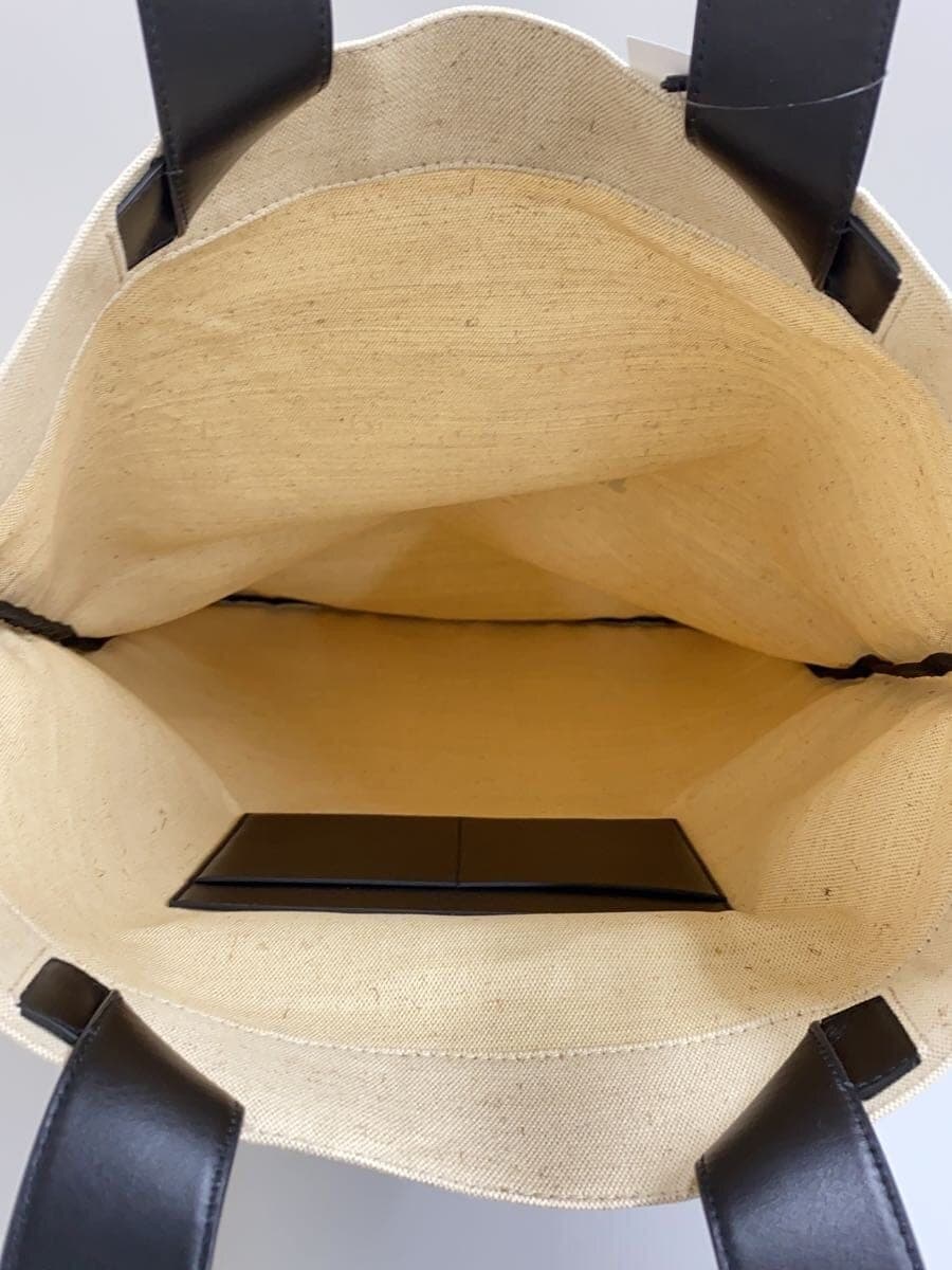 JIL SANDER FLAT SHOPPER Canvas IVO 6