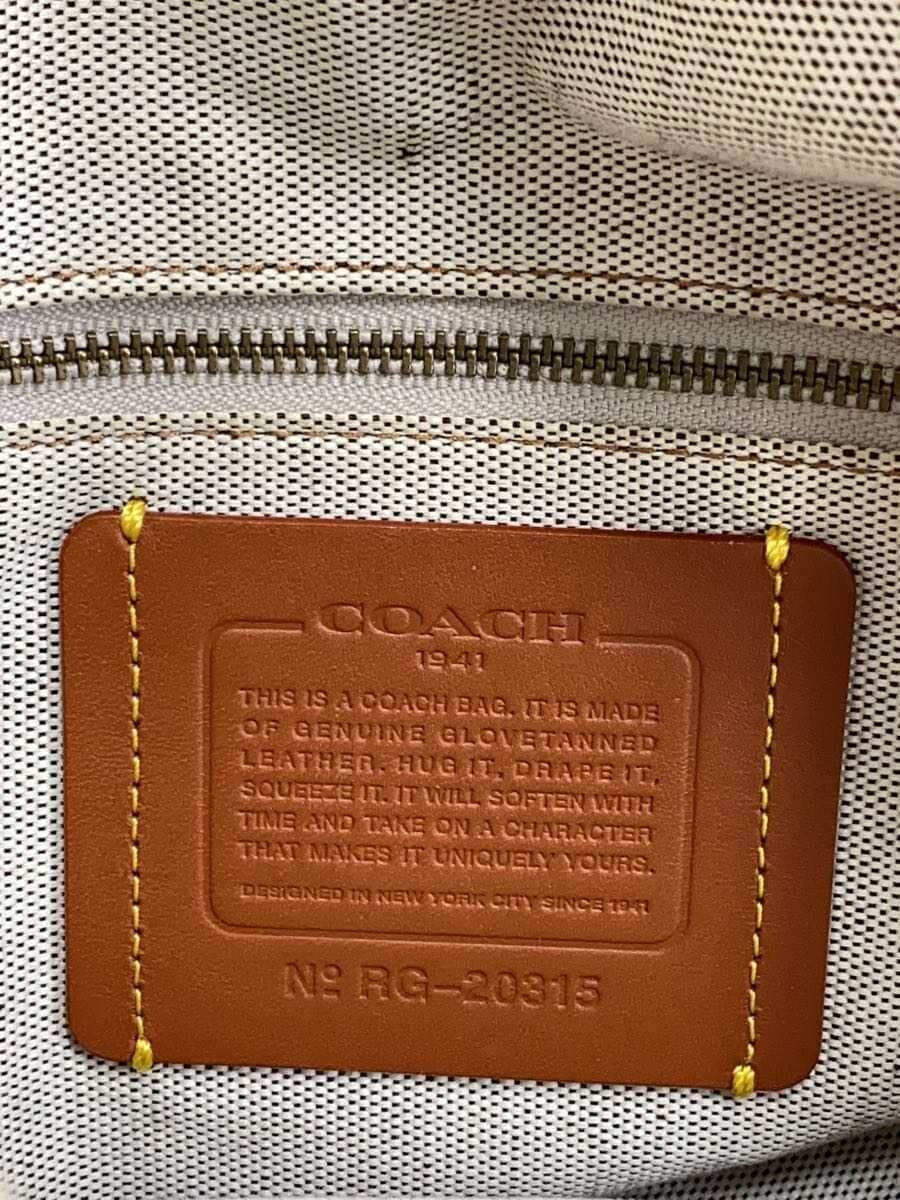 COACH2WAY Rogue Pebble Leather Handbag Leather GRY RG-20315 5