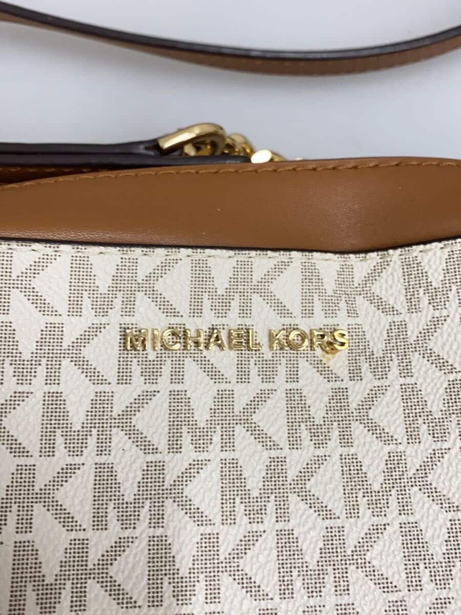 MICHAEL KORS MK Monogram Camera Bag Shoulder Bag PVC IVO Monogram 32F8GF5M2B 5