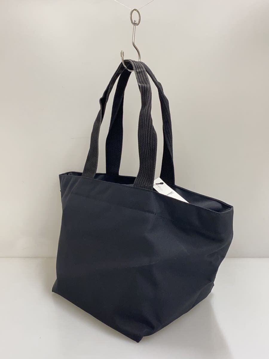 Herve Chapelier Boat Shape Shoulder ML Handbag Nylon BLK Solid 1028N-09 2