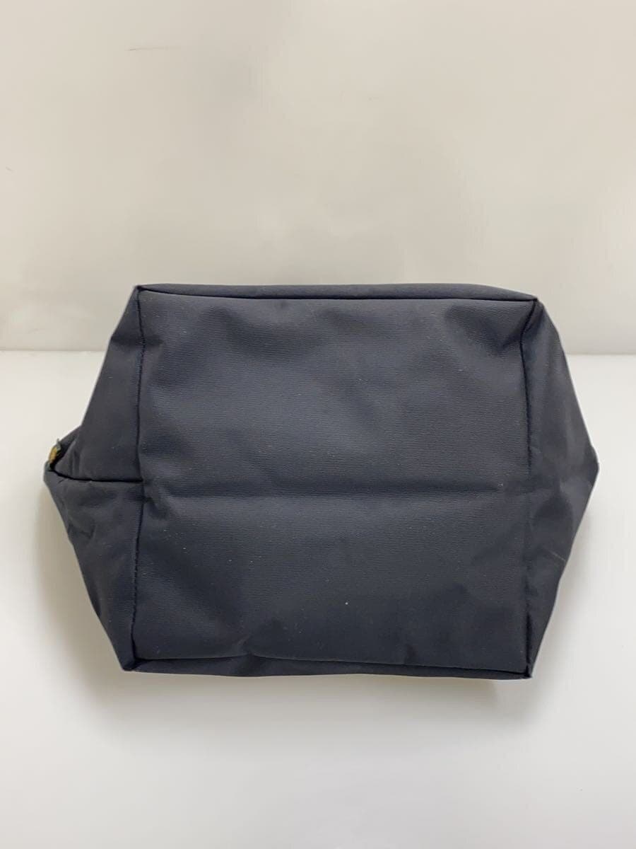 Herve Chapelier Boat Shape Shoulder ML Handbag Nylon BLK Solid 1028N-09 4