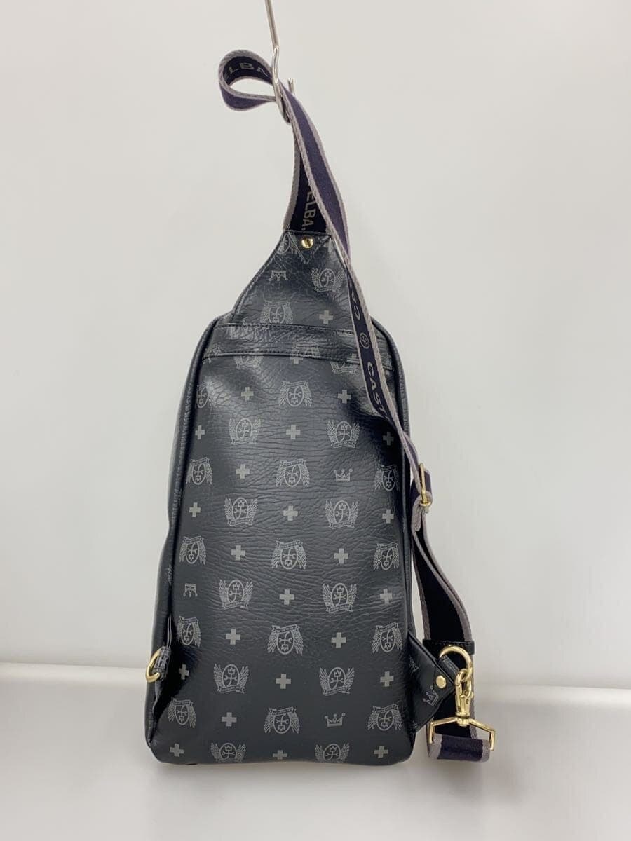 CASTELBAJAC Shoulder Bag BLK All Over Pattern 088911 3