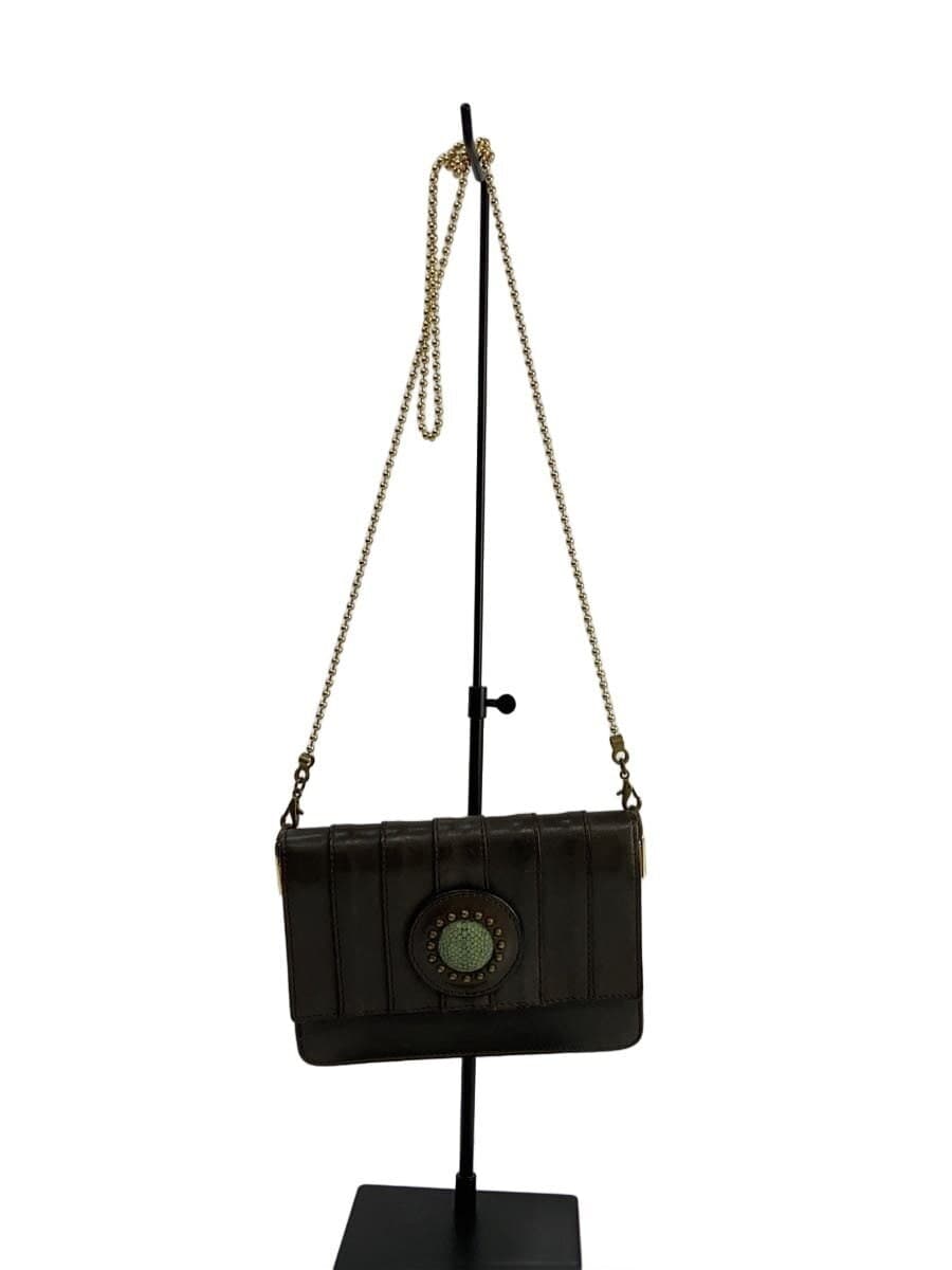 Other brand MOQUIP Shoulder bag Leather BRW Plain