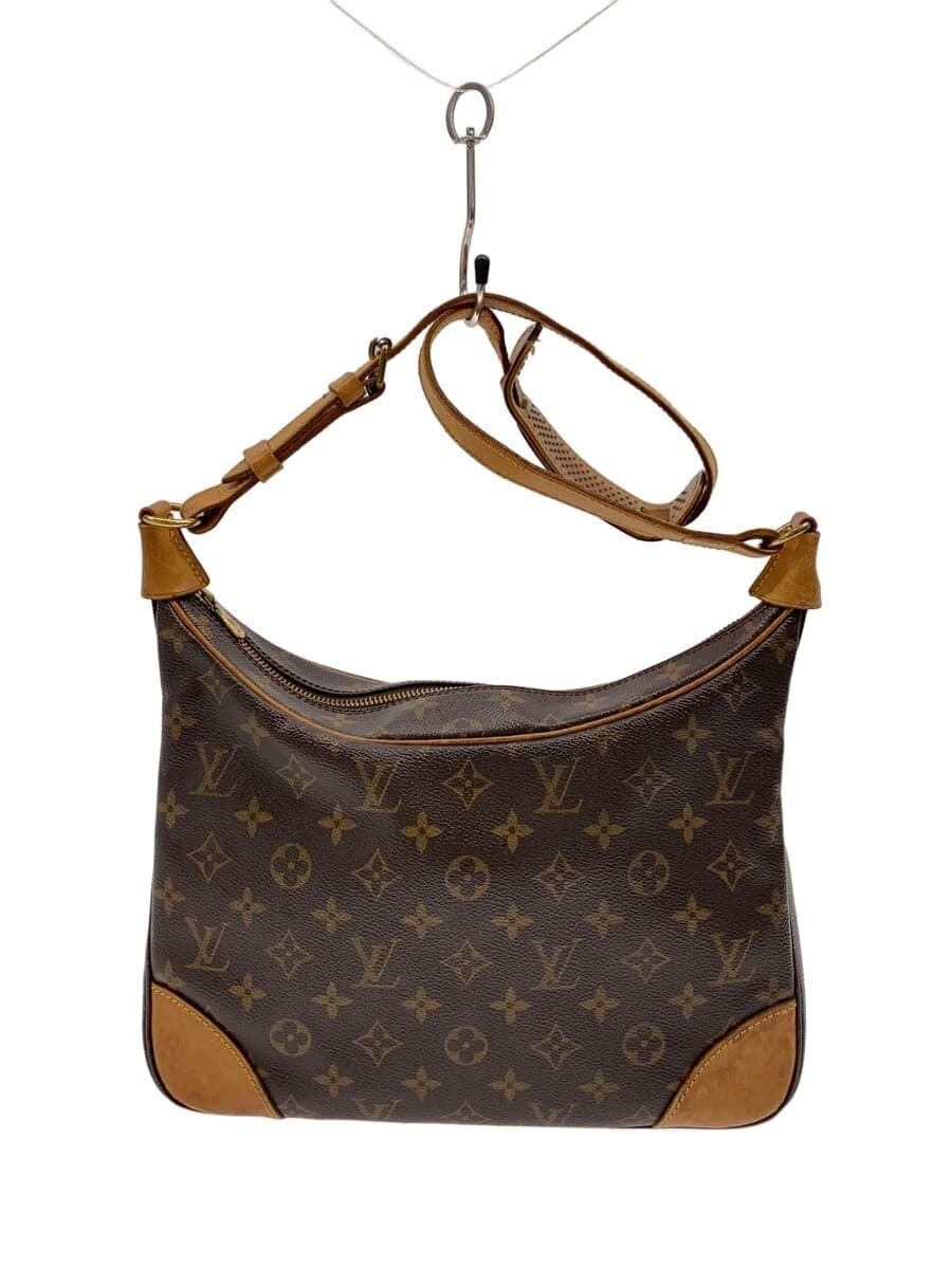 LOUIS VUITTON Boulogne 30_Monogram Canvas PVC BRW