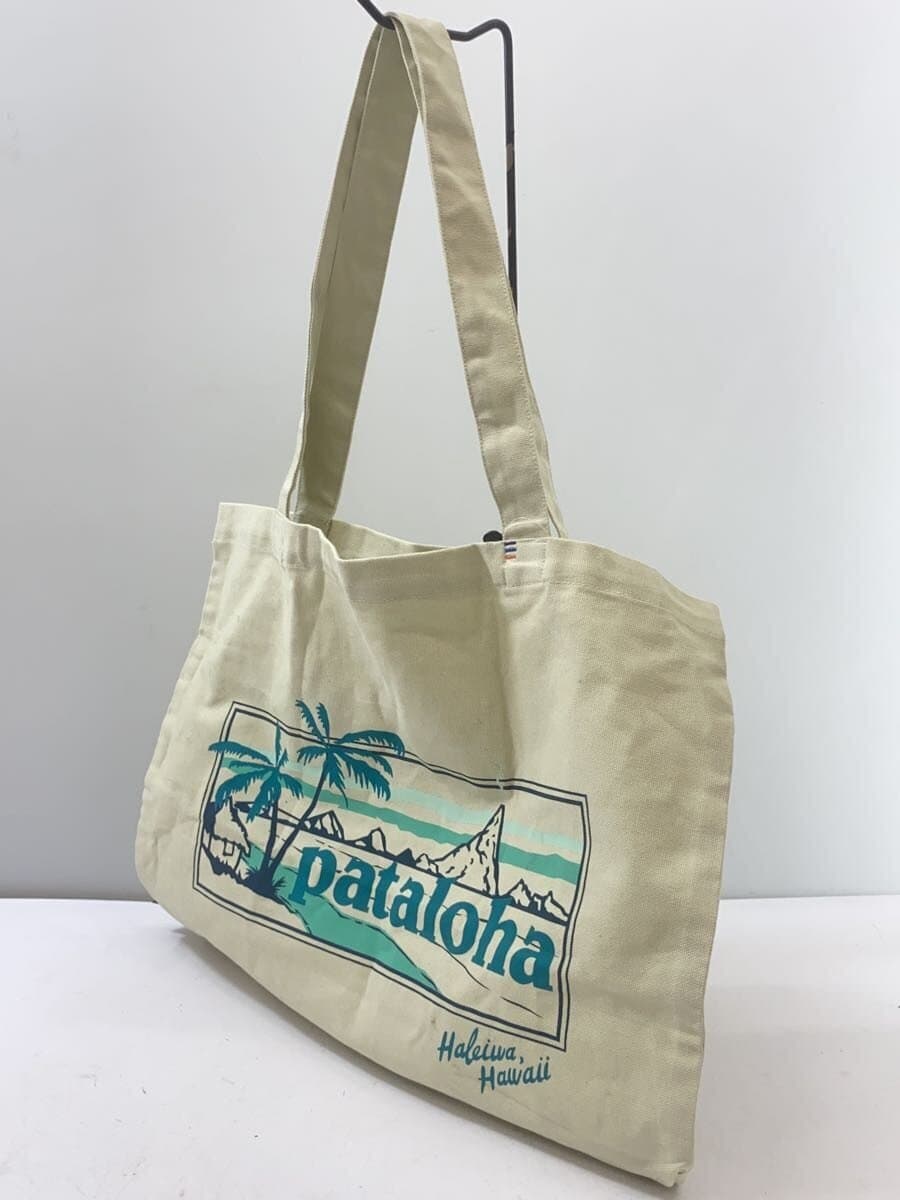 pataloha Tote Bag Canvas GRN Print 2