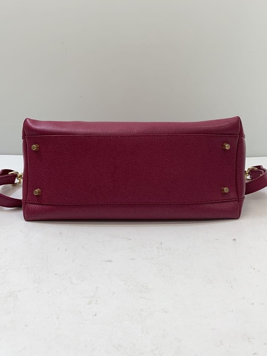 FURLA Handbag Leather PUP Solid 4