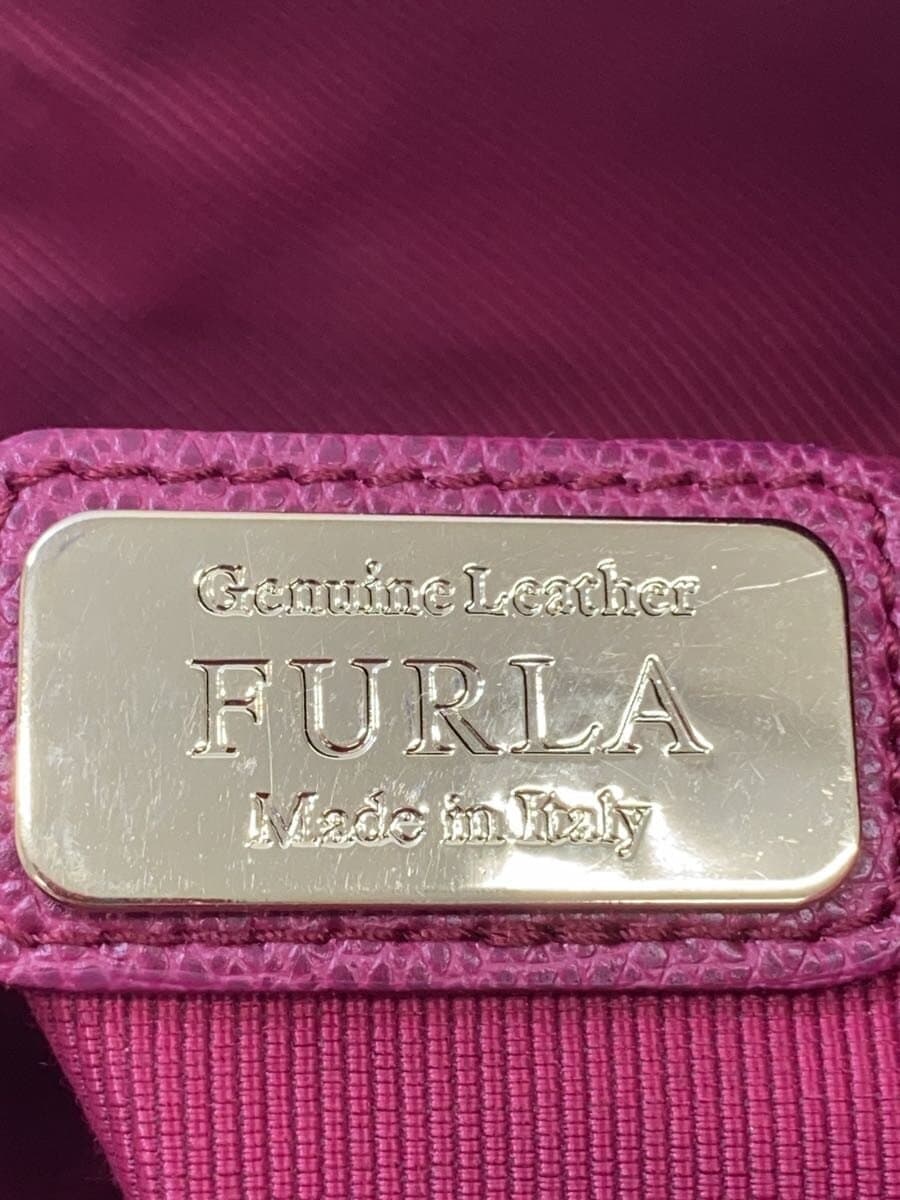 FURLA Handbag Leather PUP Solid 5