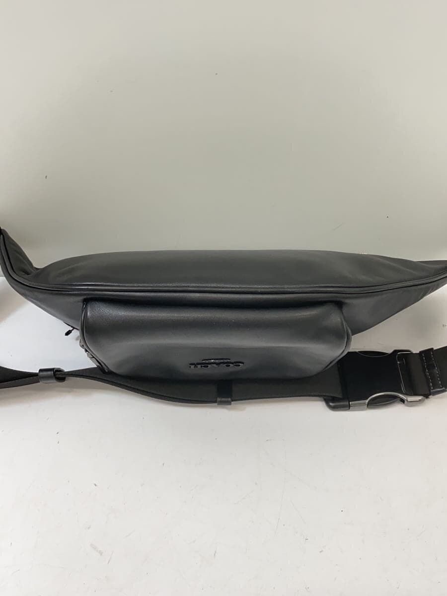 COACH Waist Bag Leather BLK J2447-CT754 4