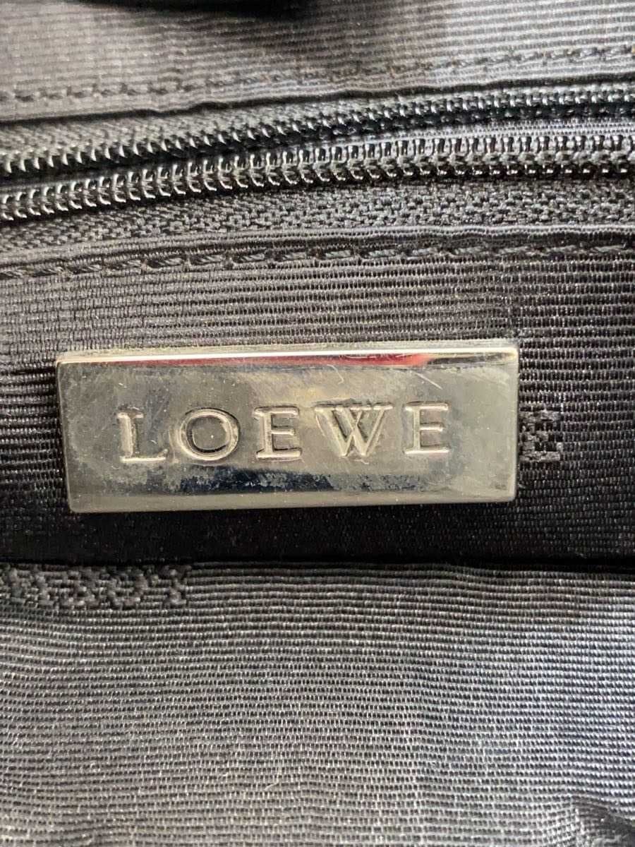 LOEWE Shoulder Bag Leather BLK 4