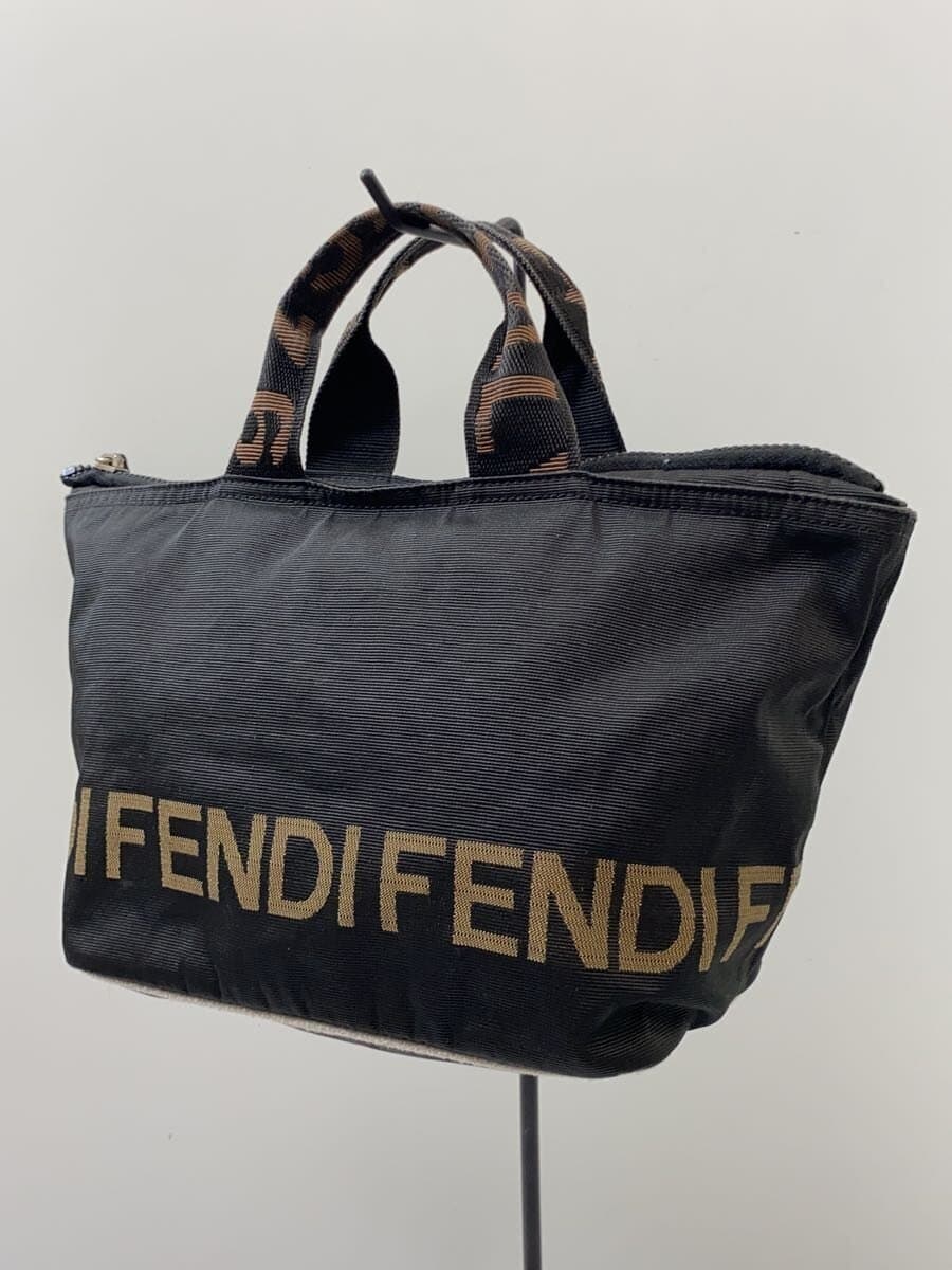 FENDI Bag BLK With Wear 2