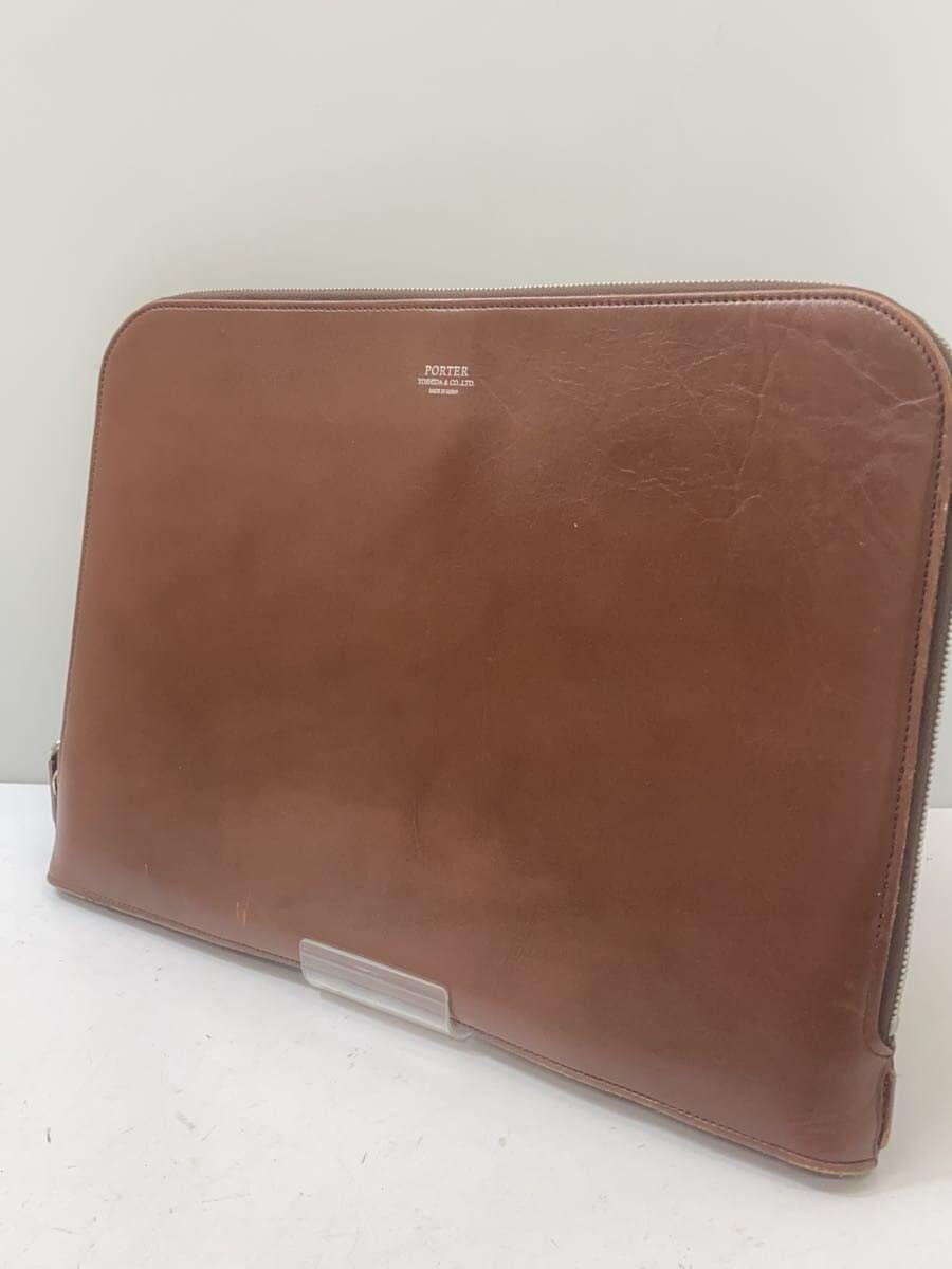 PORTER Second Bag Leather BRW 2