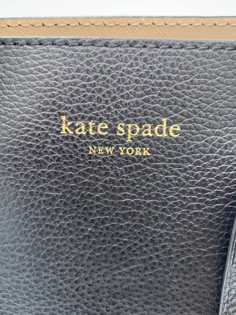 kate spade new york Handbag Leather BLK WKRU5697 5