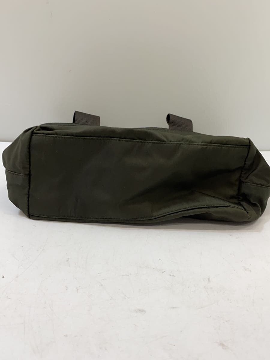 PRADA Tote Bag Nylon KHK B5880F 4