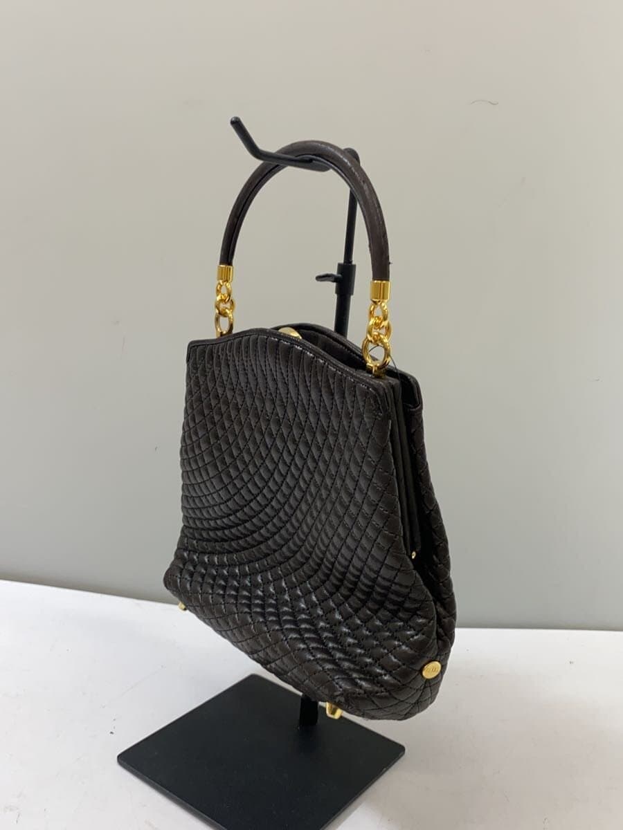 BALLY handbag leather BLK solid color 2