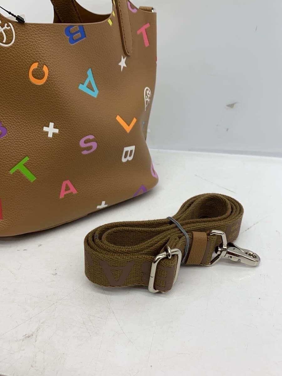 CASTELBAJAC tote bag leather BRW plain 7