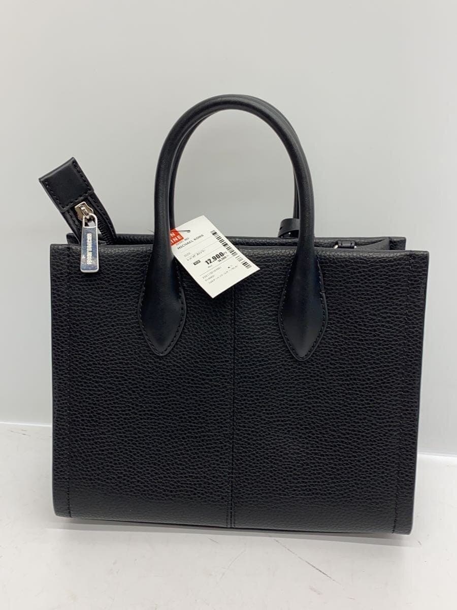 MICHAEL KORS Shoulder Bag Leather BLK 3