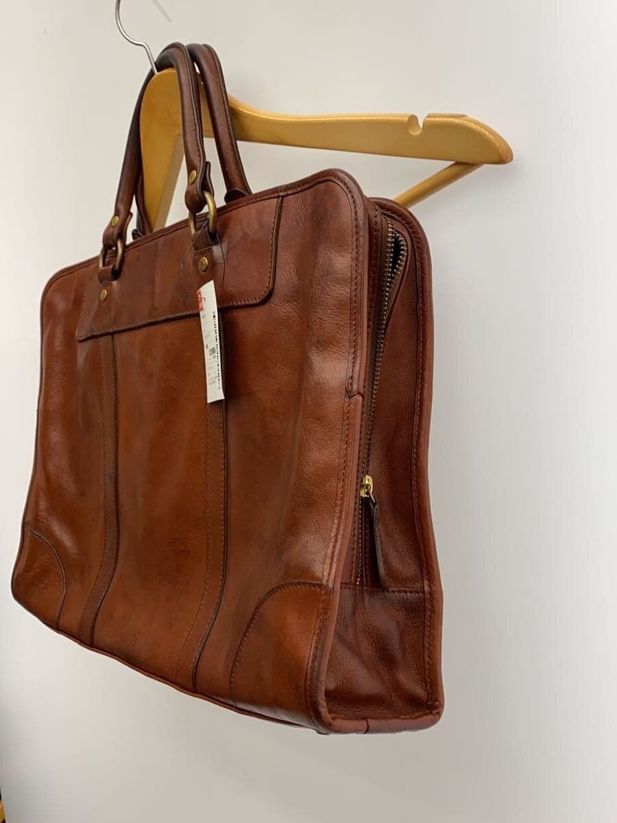 PORTER briefcase leather BRW0 handle discoloration condition considered 2