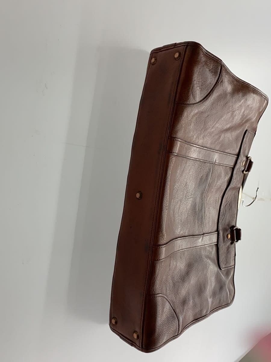 PORTER briefcase leather BRW0 handle discoloration condition considered 4