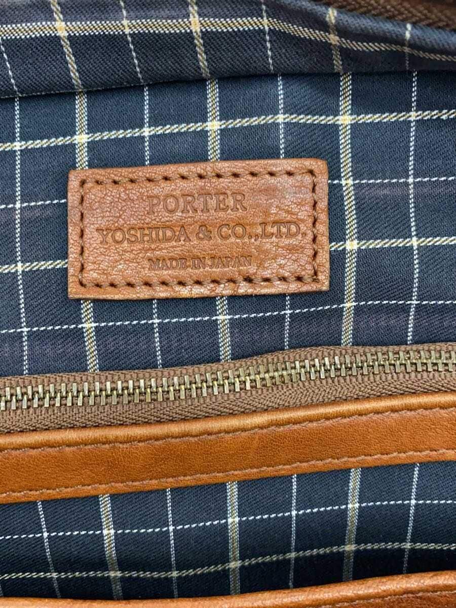 PORTER briefcase leather BRW0 handle discoloration condition considered 5