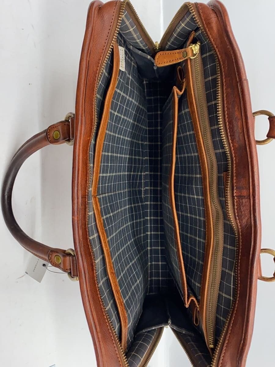 PORTER briefcase leather BRW0 handle discoloration condition considered 7