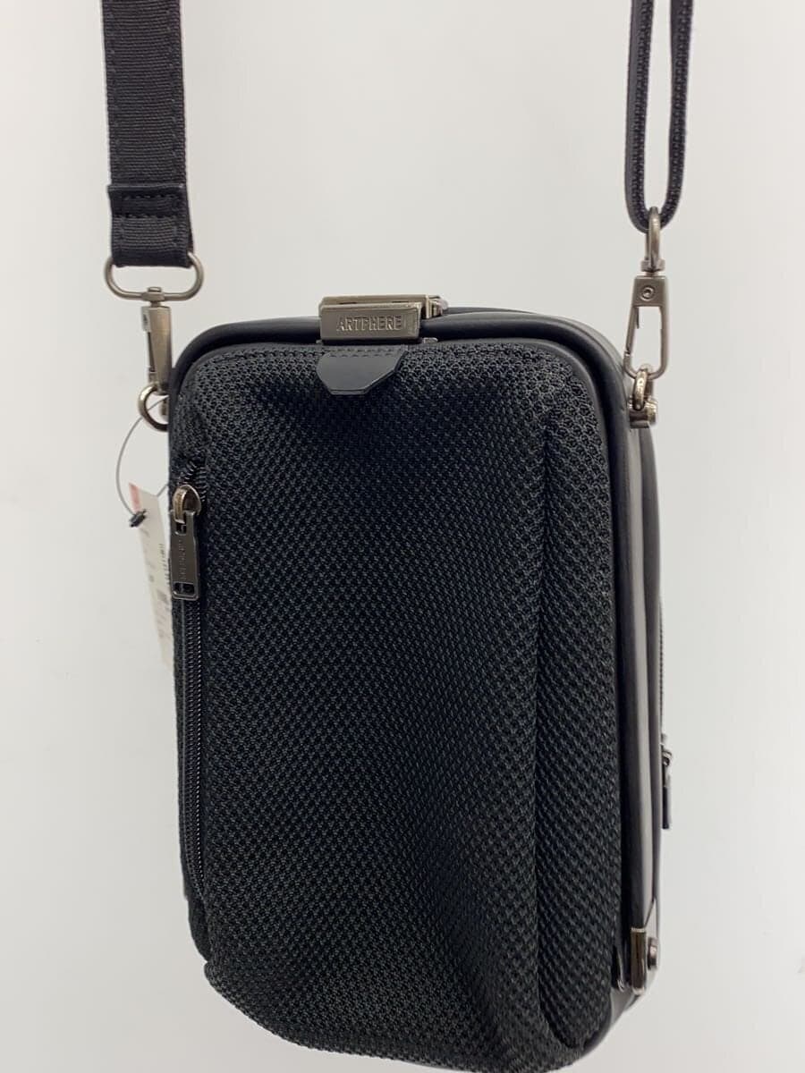 ARTPHERE Shoulder Bag Leather Black Plain 2