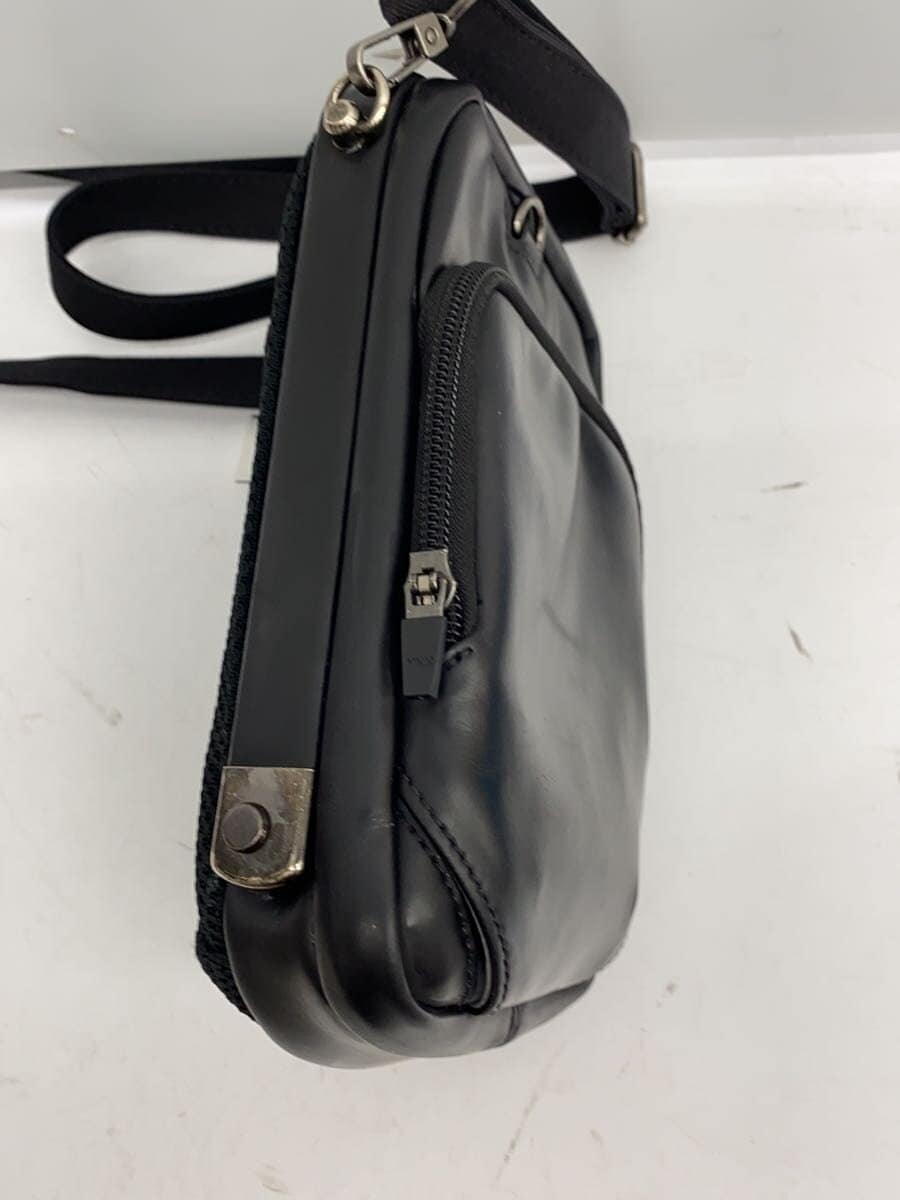 ARTPHERE Shoulder Bag Leather Black Plain 3
