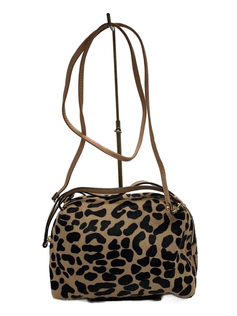 GIANNI CHIARINI Shoulder Bag Pony Hair CML Leopard
